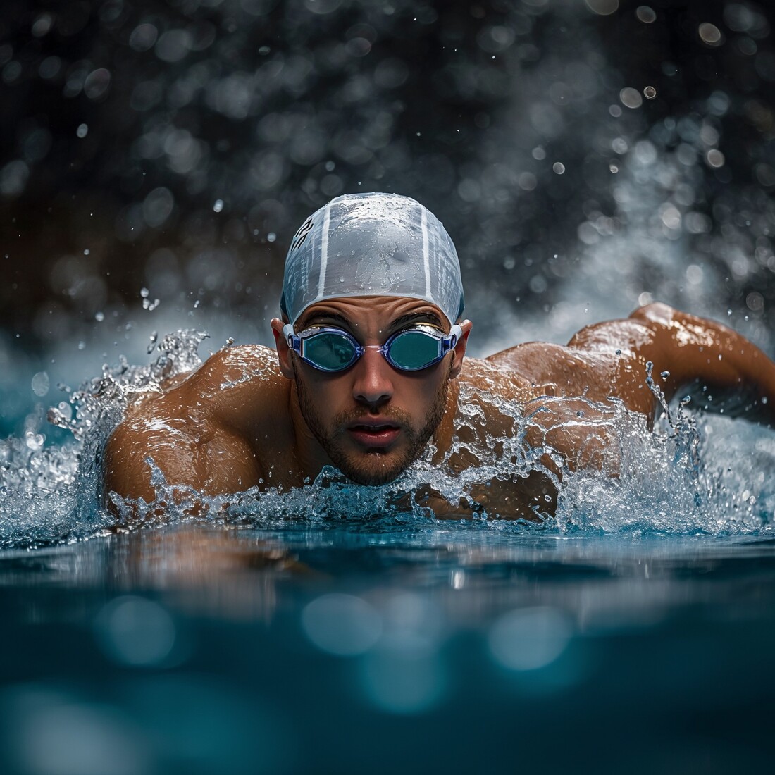 Nadar deportiva acuática